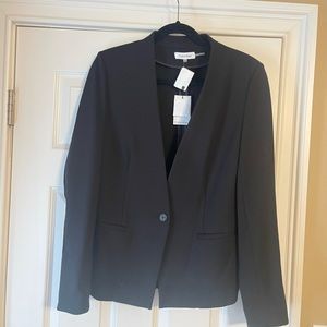 Calvin Klein new black blazer size 10 woman